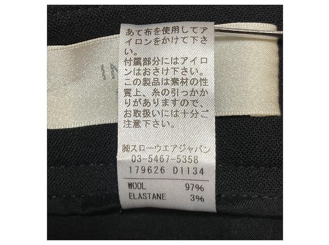 Autre Marque Pantaloni Slim Incotex Nero - vista 7