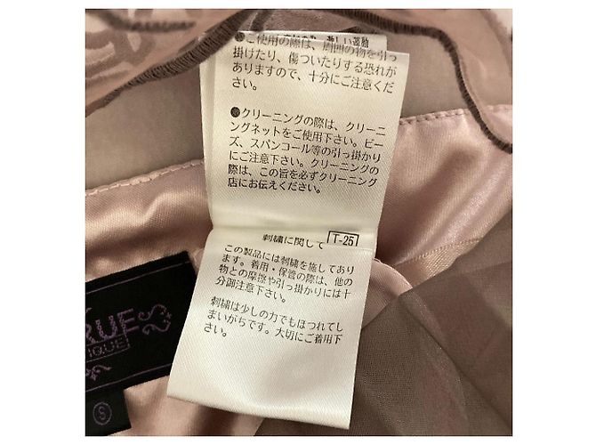 Autre Marque Vestido plisado RUIRUE BOUTIQUE Rosa - vista 6