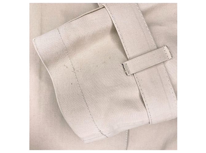 Mackintosh Rubberized Single Collar Coat Beige - view 10