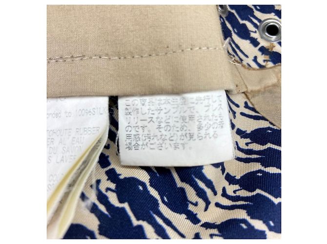 Mackintosh Rubberized Single Collar Coat Beige - view 16