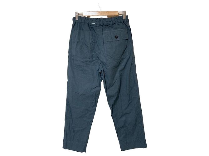 Autre Marque MHL. SUPERFINE COTTON TWILL Twill-Hose Blau Marineblau - Ansicht 2