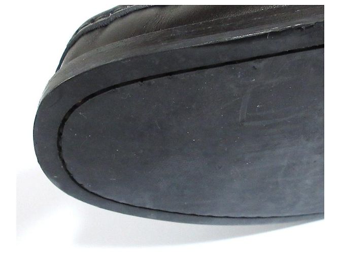 Mocassins Gancini Salvatore Ferragamo Noir - vue 11