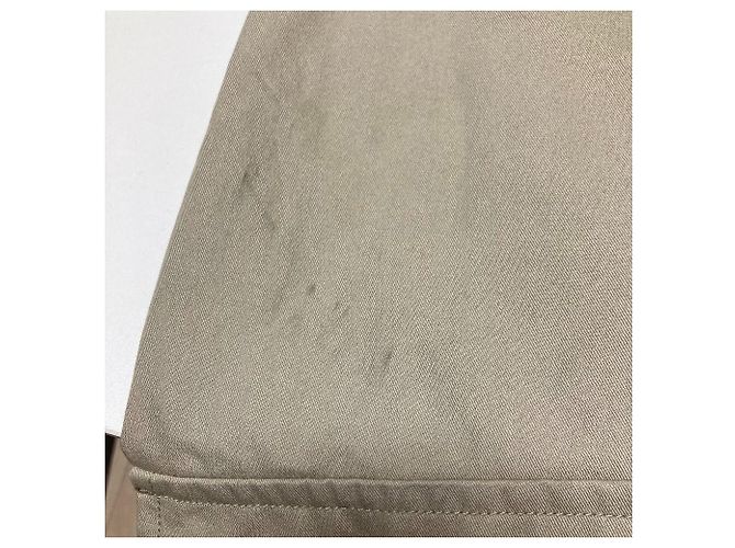 Autre Marque Abrigo Margaret Howell PROOFED COTTON NYLON TWILL Beige - vista 18