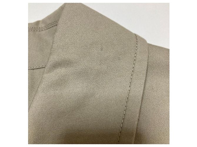 Autre Marque Abrigo Margaret Howell PROOFED COTTON NYLON TWILL Beige - vista 20
