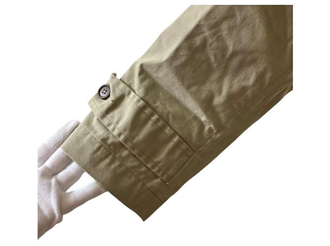 Autre Marque Abrigo Margaret Howell PROOFED COTTON NYLON TWILL Beige - vista 5