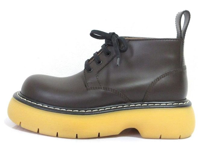 Bottega Veneta Stivali THE BOUNCE A.BOOT Marrone - vista 2