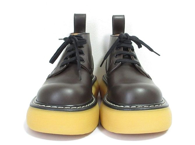 Bottega Veneta Stivali THE BOUNCE A.BOOT Marrone - vista 3