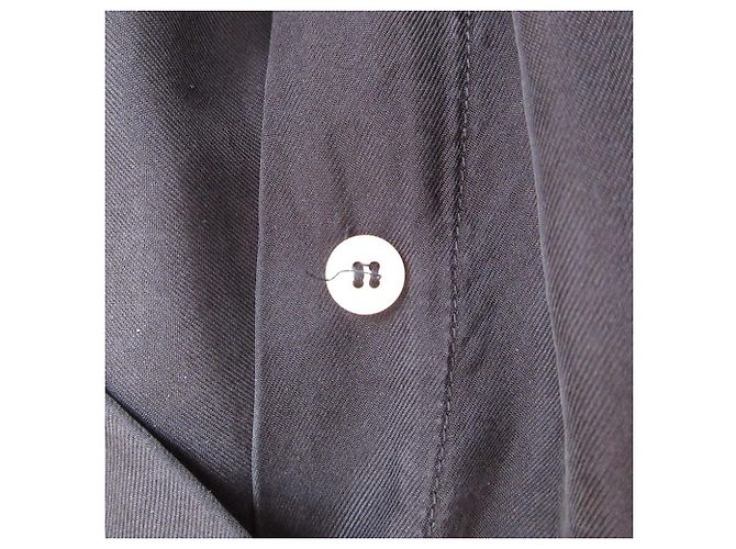 Autre Marque forte_forte Pullover-Hemdkleid Schwarz - Ansicht 16