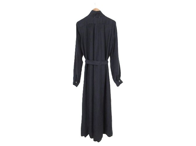 Autre Marque forte_forte Pullover-Hemdkleid Schwarz - Ansicht 2