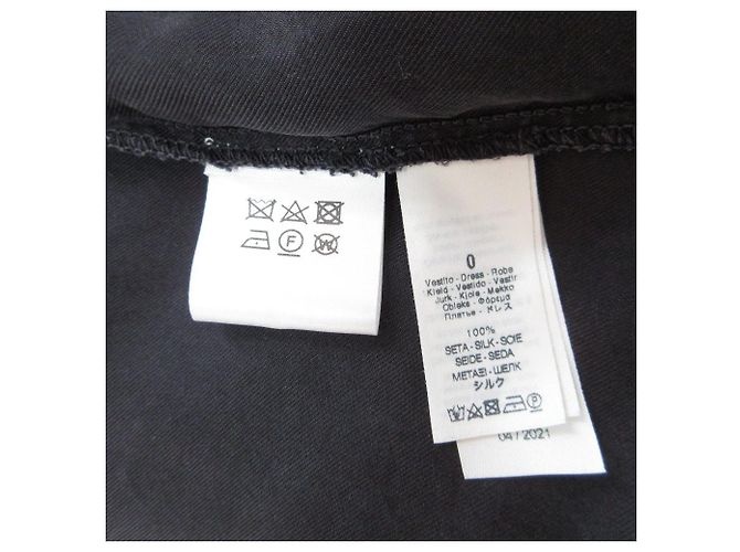 Autre Marque forte_forte Pullover-Hemdkleid Schwarz - Ansicht 9