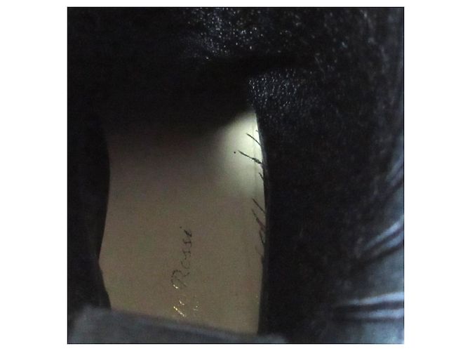 Autre Marque Gianvito Rossi TORRANCE Strickstiefel Schwarz - Ansicht 18