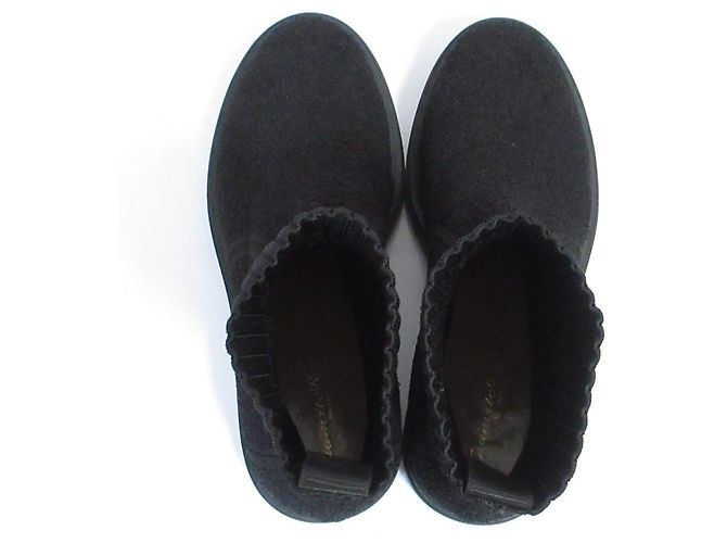 Autre Marque Gianvito Rossi TORRANCE Strickstiefel Schwarz - Ansicht 4