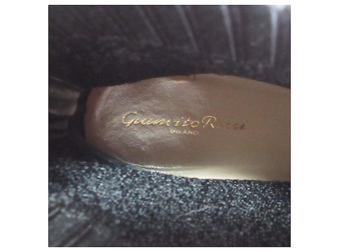 Autre Marque Gianvito Rossi TORRANCE Strickstiefel Schwarz - Ansicht 6