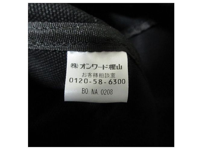 Autre Marque Bolsa 2way de lona 23ku Preto - vista 10