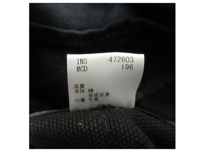 Autre Marque Bolsa 2way de lona 23ku Preto - vista 11