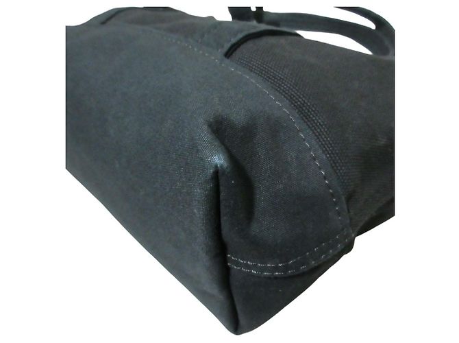 Autre Marque Bolsa 2way de lona 23ku Preto - vista 12