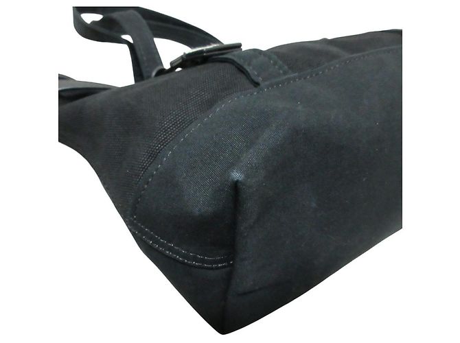 Autre Marque Bolsa 2way de lona 23ku Preto - vista 13