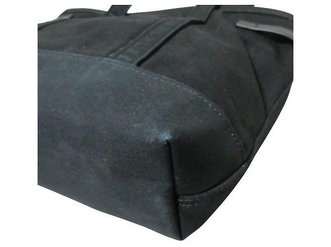 Autre Marque Bolsa 2way de lona 23ku Preto - vista 14