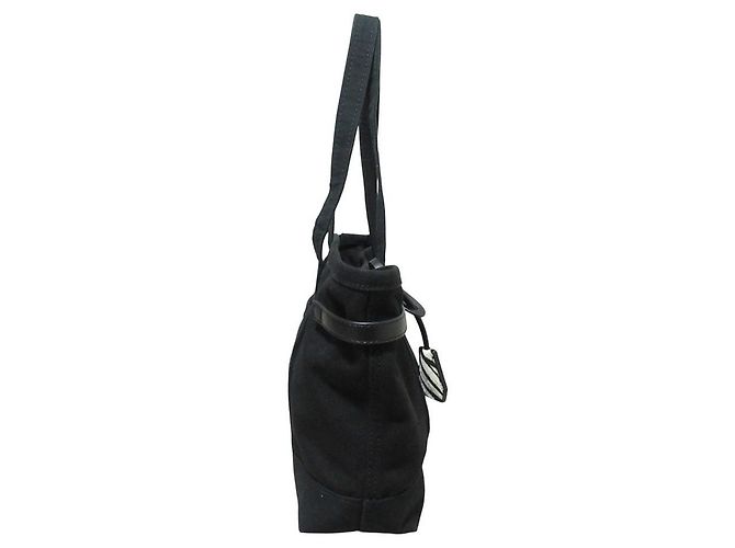 Autre Marque Bolsa 2way de lona 23ku Preto - vista 2
