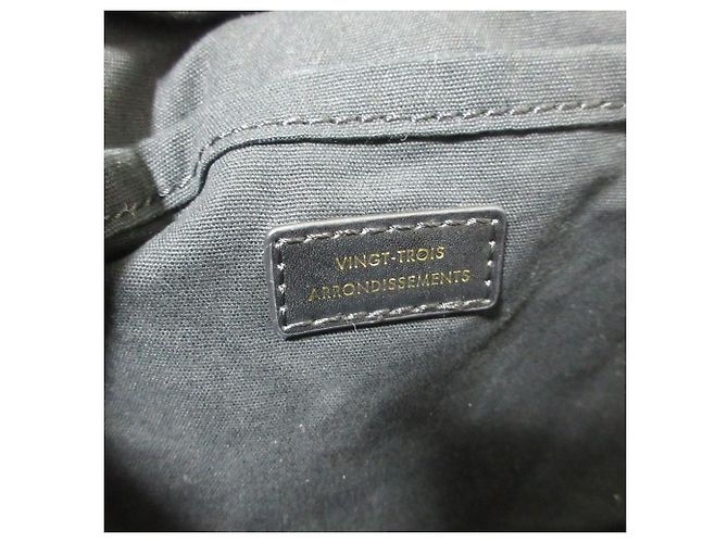 Autre Marque Bolsa 2way de lona 23ku Preto - vista 9