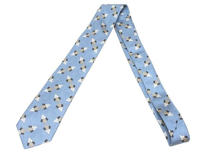 Giorgio Armani Silk Tie Blue - view 2