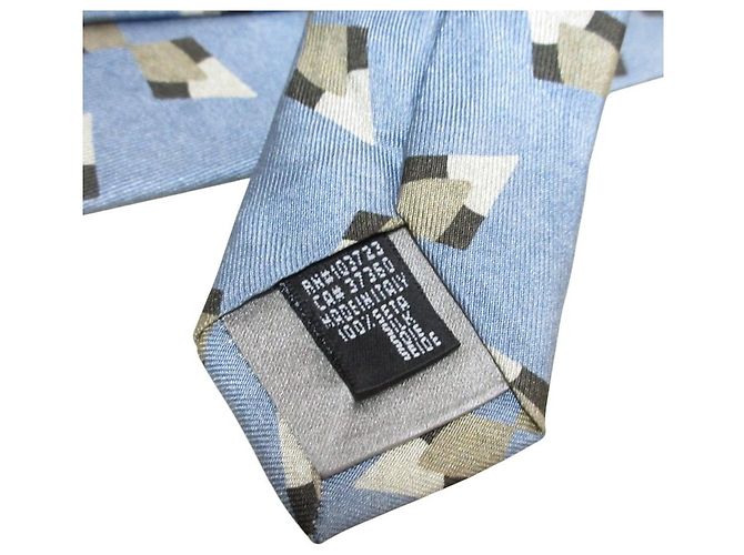 Giorgio Armani Silk Tie Blue - view 5