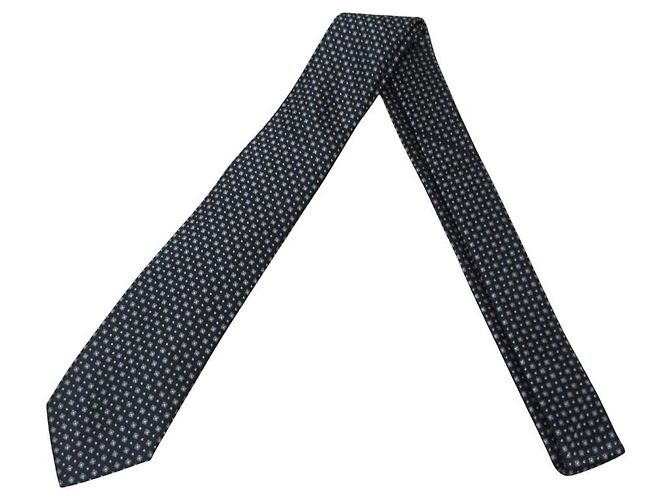 Giorgio Armani Silk Tie Brown Black - view 2
