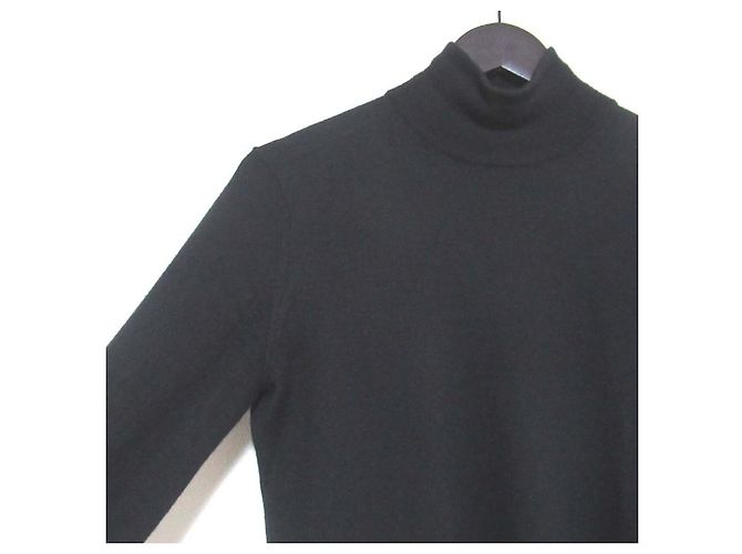 Max Mara Maglia a collo alto 100% Cashmere Nero - vista 3