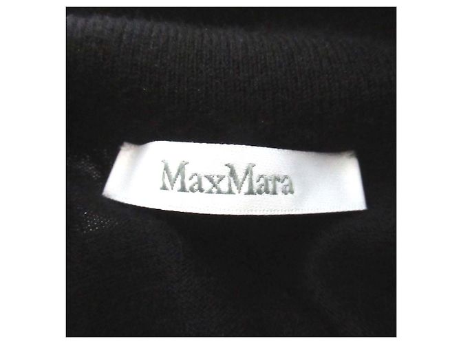 Max Mara Maglia a collo alto 100% Cashmere Nero - vista 6