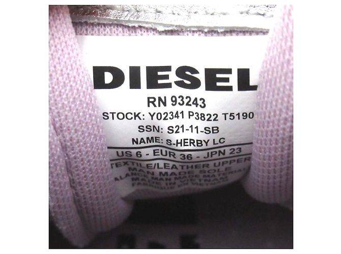 Autre Marque Sneakers DIESEL S-HERBY LC Porpora Lavanda - vista 8