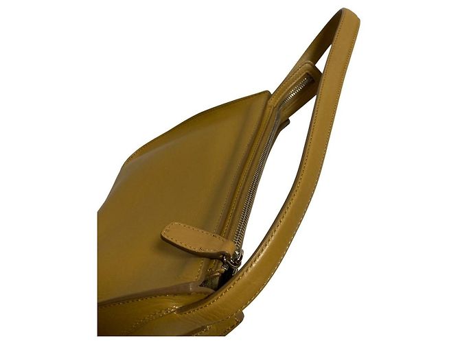 Autre Marque Bolsa de mão em couro HIROFU Marrom Castanho claro - vista 11