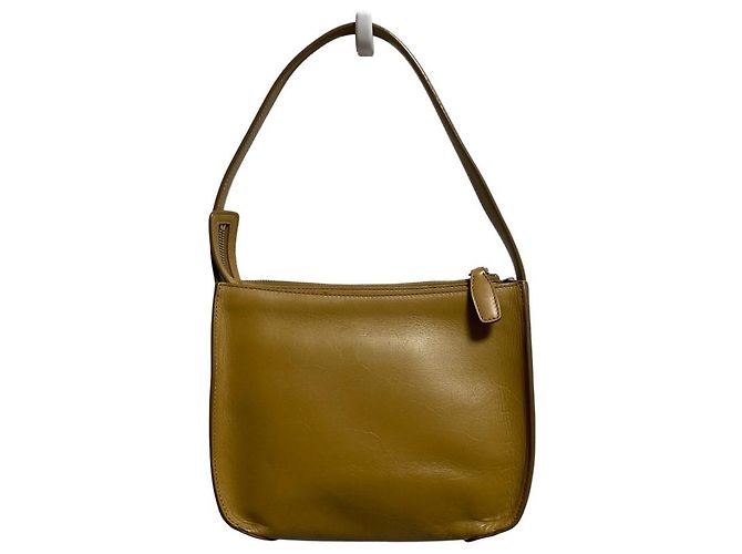 Autre Marque Bolsa de mão em couro HIROFU Marrom Castanho claro - vista 2