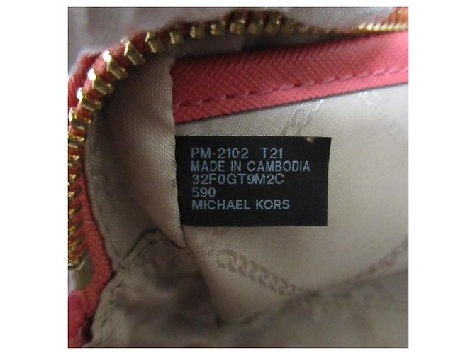 Michael Kors Jet Set Charm Reiseetui Pink - Ansicht 10