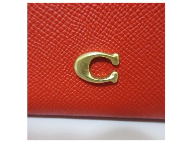 Necessaire de couro Coach JULIENNE Vermelho - vista 6