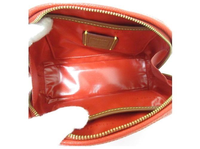 Necessaire de couro Coach JULIENNE Vermelho - vista 9