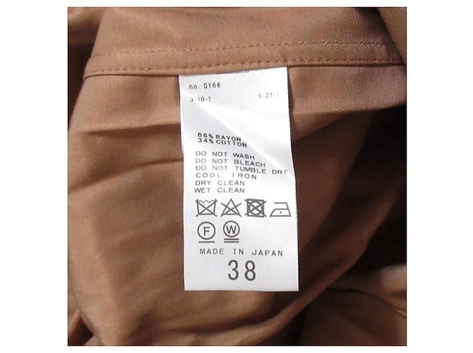 Autre Marque Manteau de printemps long à capuche et fronces NOBLE Rose - vue 11