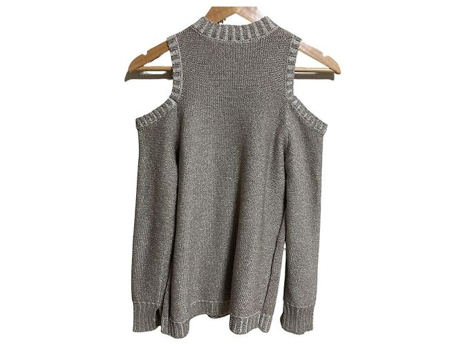 Autre Marque Pull en maille BCBG MAXAZRIA Marron - vue 2