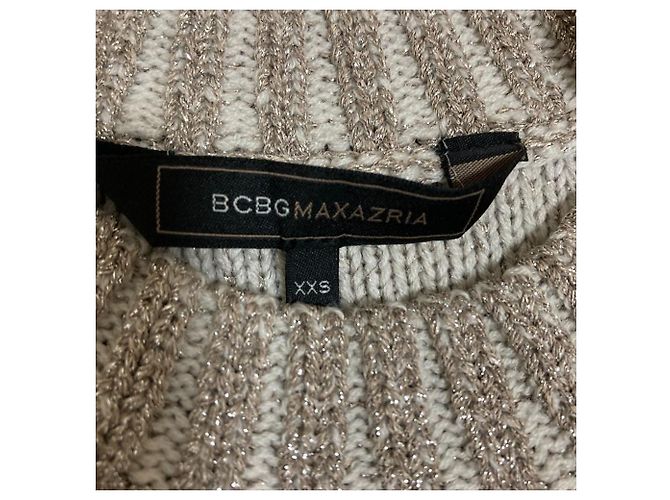 Autre Marque Pull en maille BCBG MAXAZRIA Marron - vue 5