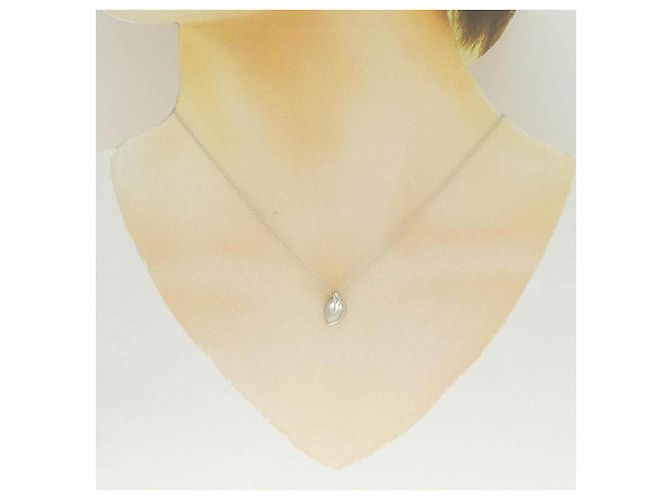 Autre Marque Collar de platino PT850 Plata - vista 6