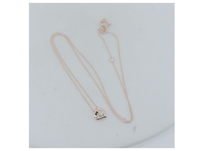Autre Marque Collar 4℃ Au750 Diamante Rosa - vista 2