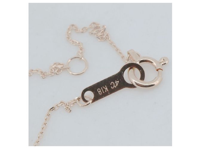Autre Marque Collar 4℃ Au750 Diamante Rosa - vista 3