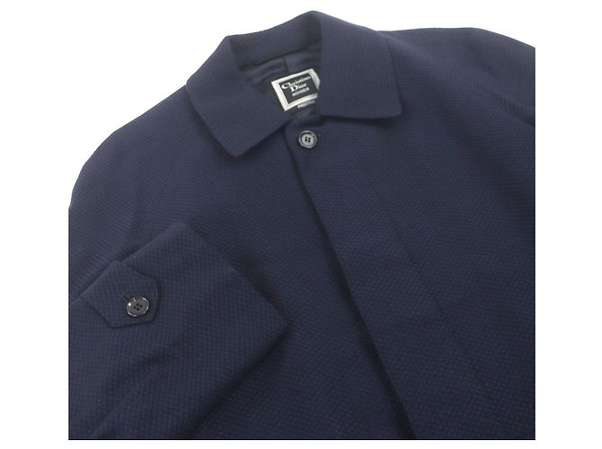 Autre Marque Abrigo de cachemira Christian Dior MONSIEUR Azul Azul marino - vista 2