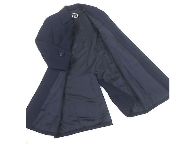 Autre Marque Abrigo de cachemira Christian Dior MONSIEUR Azul Azul marino - vista 3