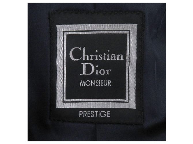Autre Marque Abrigo de cachemira Christian Dior MONSIEUR Azul Azul marino - vista 6