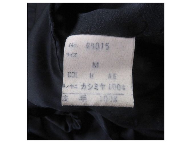 Autre Marque Abrigo de cachemira Christian Dior MONSIEUR Azul Azul marino - vista 7