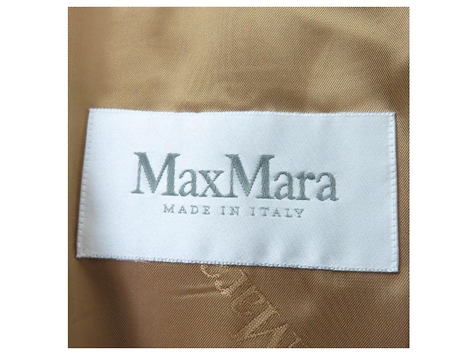 Casaco de pele de vison camel Max Mara Bege Camelo - vista 6