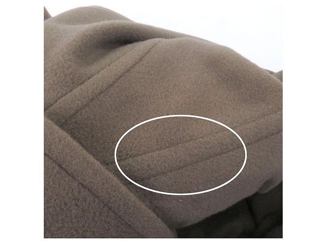 Abrigo de lana y cachemira Burberrys Beige Caqui - vista 10