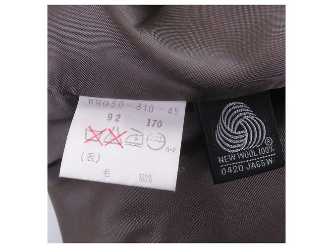 Abrigo de lana y cachemira Burberrys Beige Caqui - vista 7