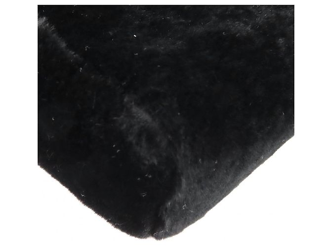 Pochette en cuir CHANEL COCO Mark Orirag Noir - vue 7
