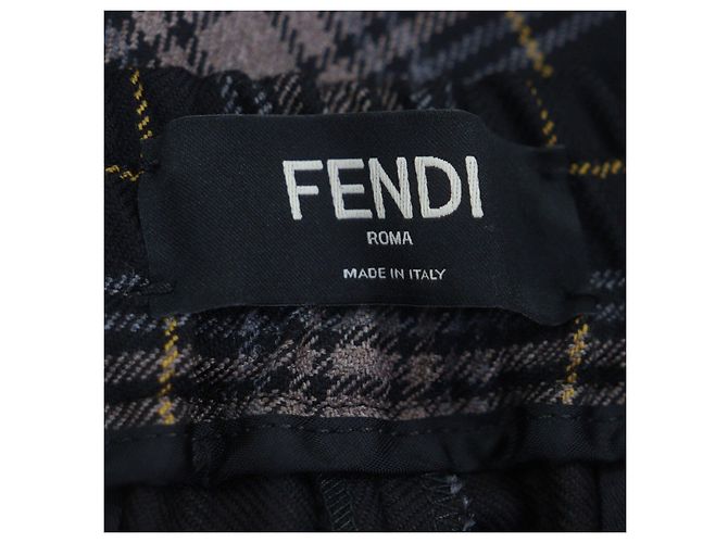 Fendi Wollhose Braun - Ansicht 5
